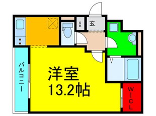 ウィステリア岡山手の物件間取画像